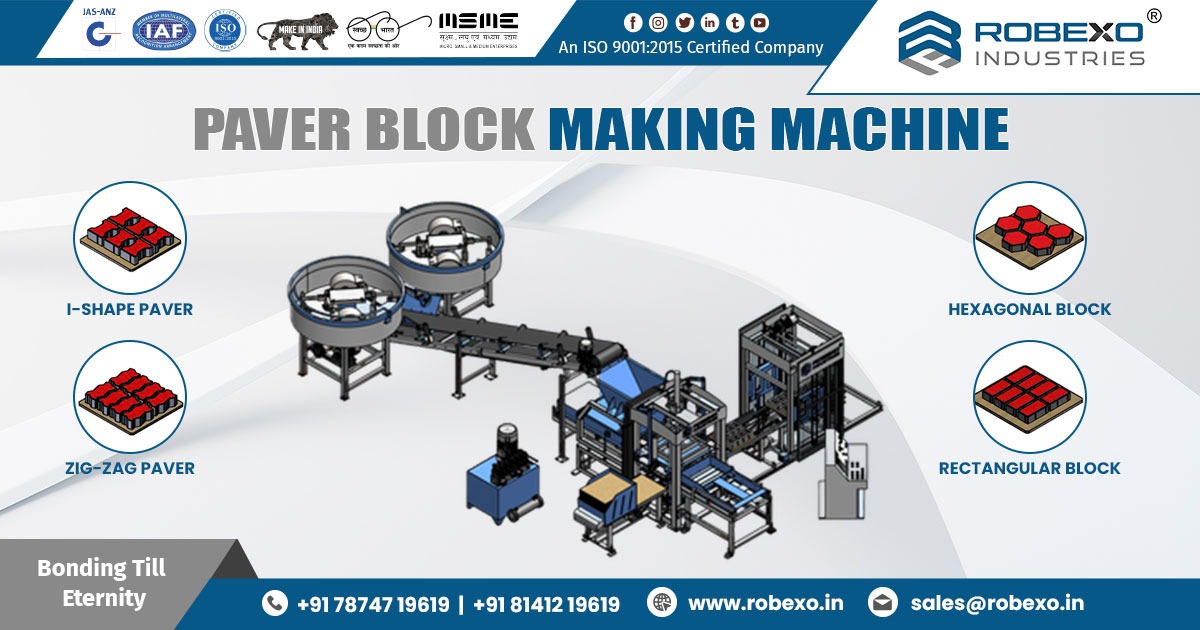 Supplier of Paver Block Making Machine in Karnataka