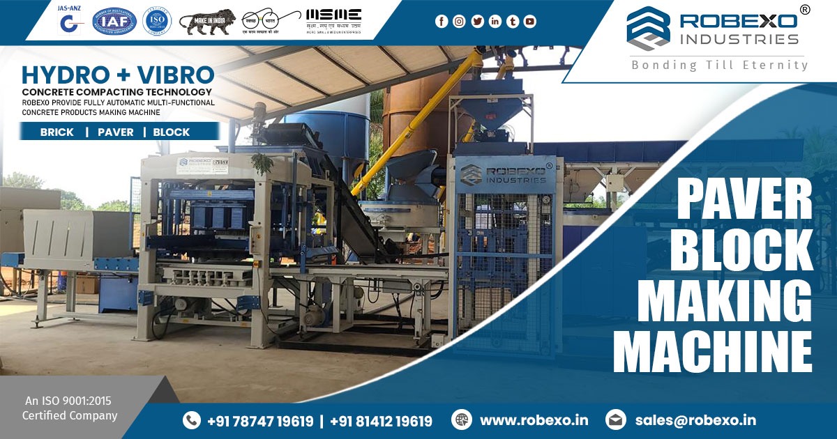 Supplier of Paver Block Making Machine in Ahmedabad