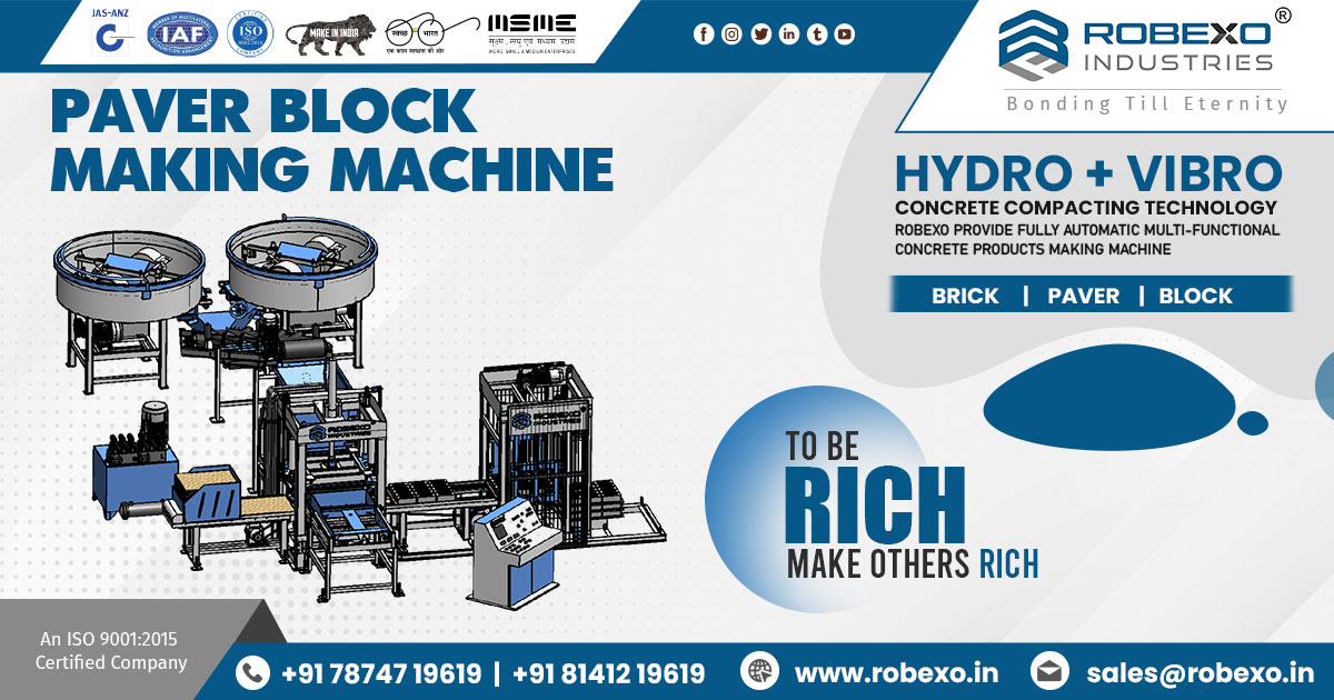 Supplier of Paver Block Making Machine in Coimbatore