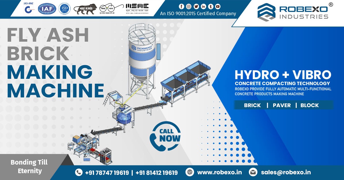 Supplier of Fly Ash Brick Making Machine in Rajkot