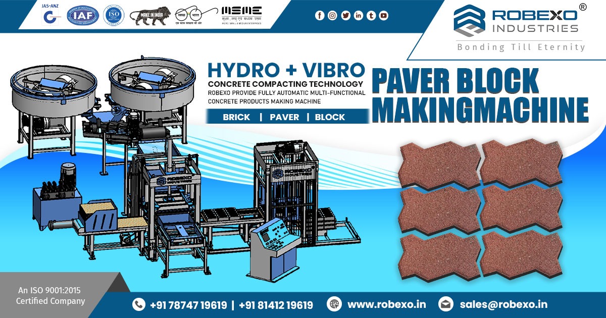Supplier of Paver Block Making Machine in Rajkot