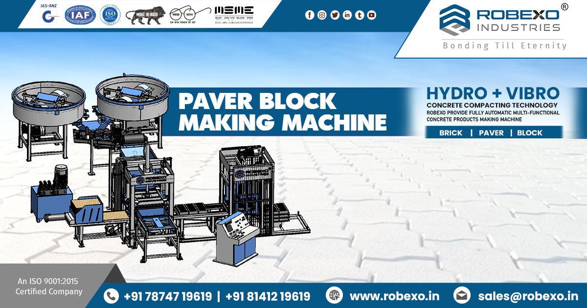 Supplier of Paver Block Making Machine in Vadodara