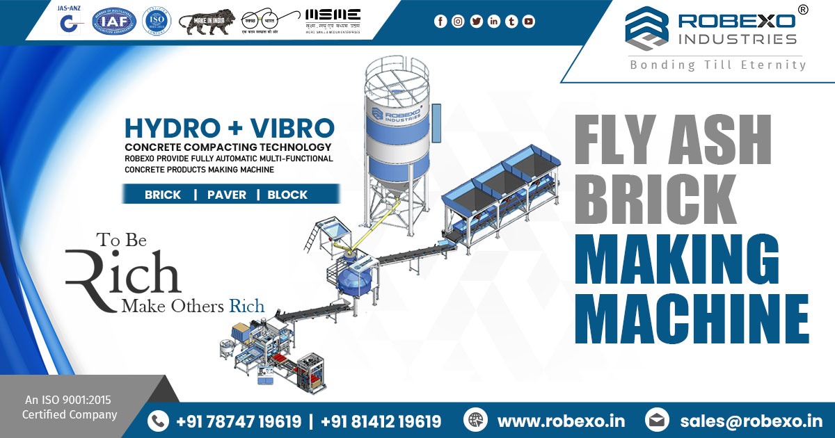 Supplier of Fly Ash Brick Making Machine in Coimbatore