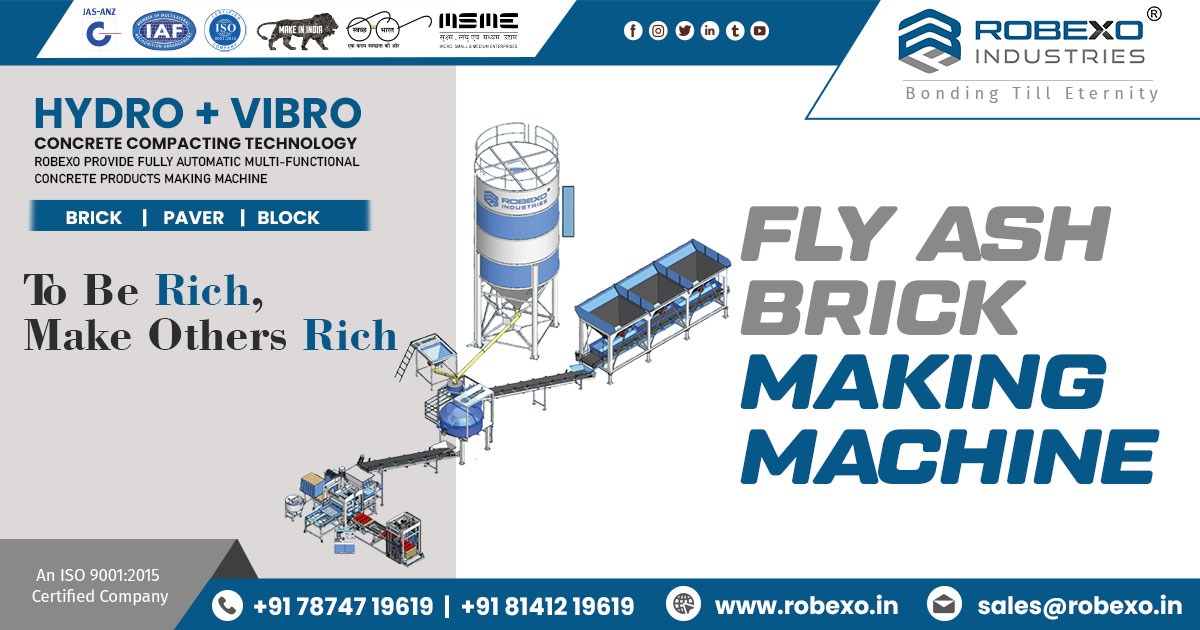 Supplier of Fly Ash Brick Making Machine in Karnataka