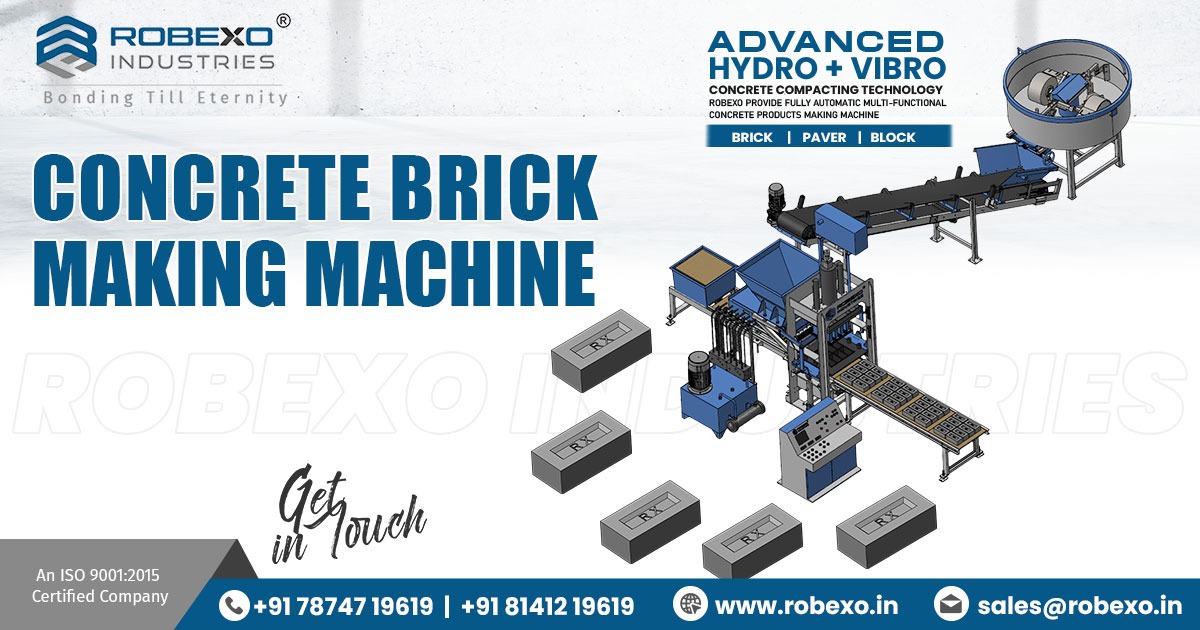 Concrete Brick Making Machine in Tamil Nadu