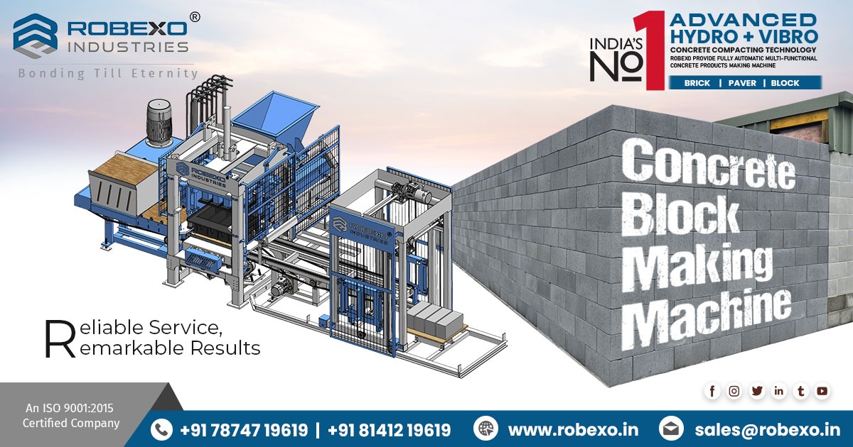 Concrete Block Making Machine
