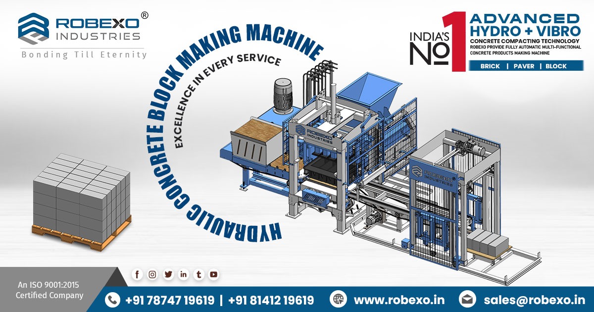 Hydraulic Concrete Block Making Machine Manufacturer