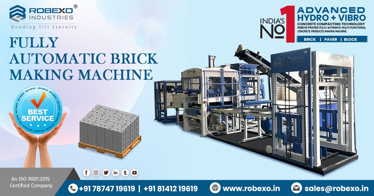 Fully Automatic Brick Making Machine in Karnataka