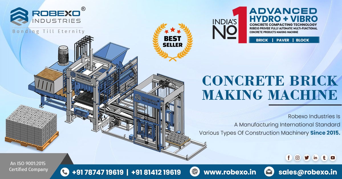 Concrete Brick Making Machine in Maharashtra