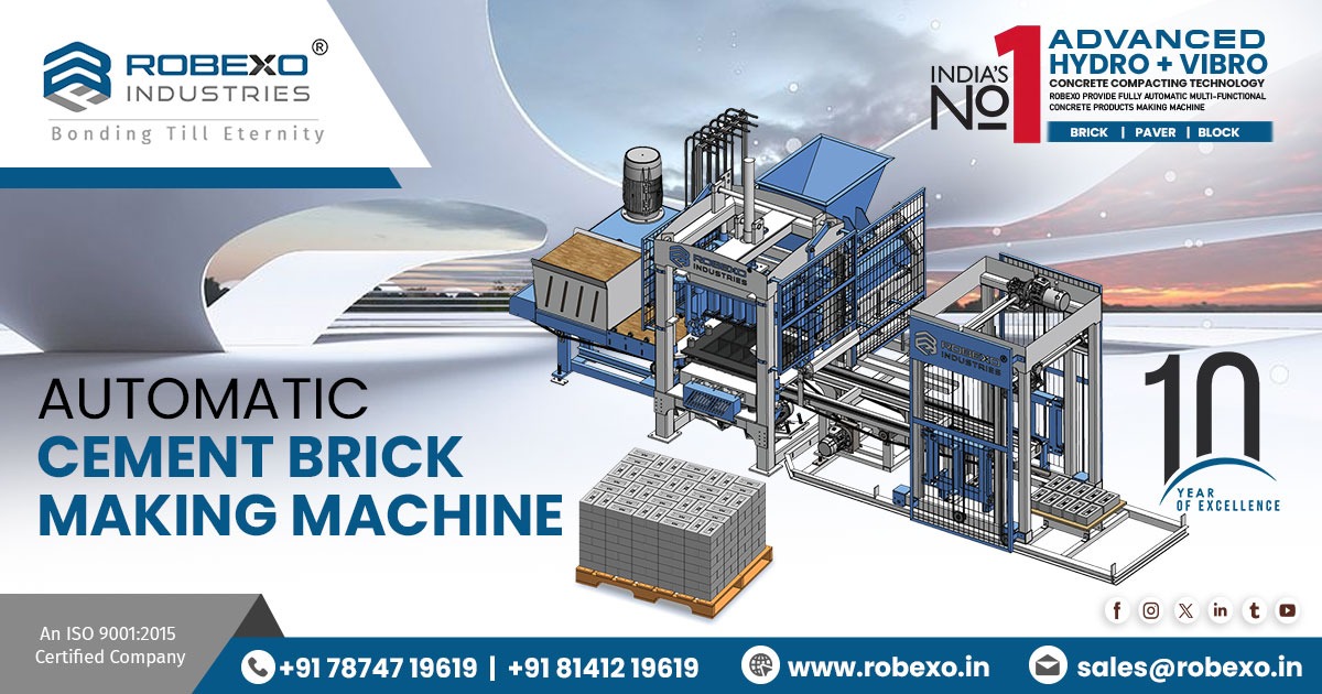 Automatic Cement Brick Making Machine in Maharashtra