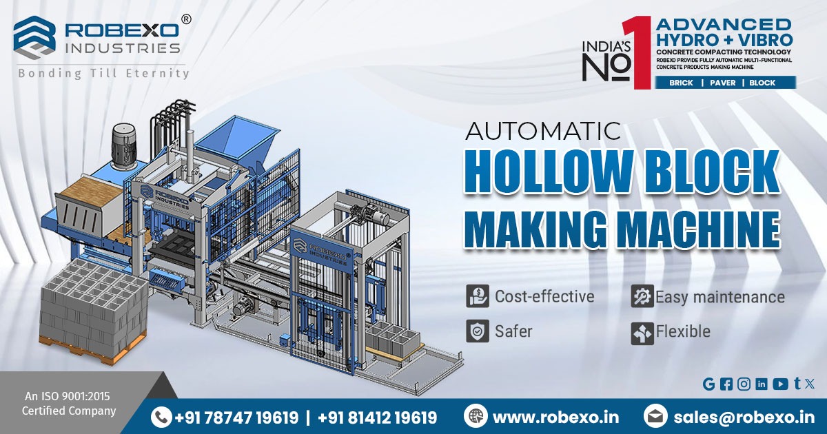 Automatic Hollow Block Making Machine in Rajasthan